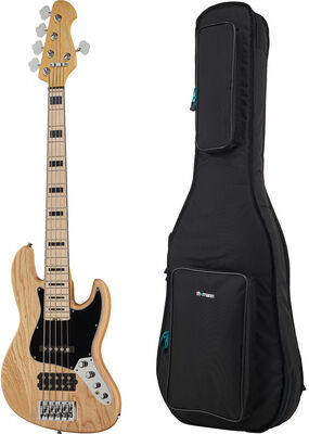 Harley Benton Enhanced MJ-5MN Natural w/Bag Natur matt
