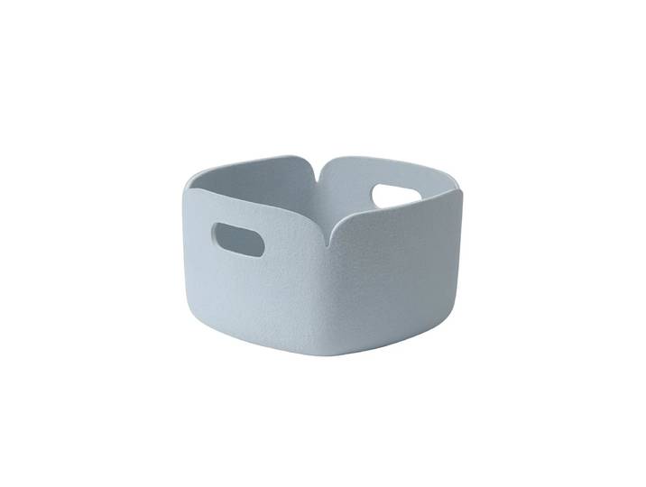 Muuto - Restore Aufbewahrungskorb 28 x 28 cm, hellblau