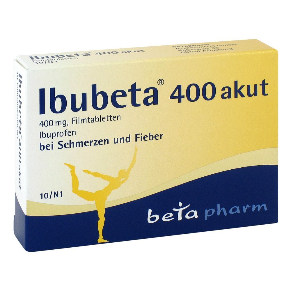 betapharm Arzneimittel GmbH Ibubeta 400 akut 00179720