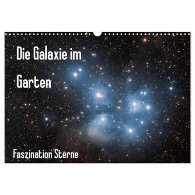 Die Galaxie im Garten (Wandkalender 2027 DIN A3 quer), CALVENDO Monatskalender