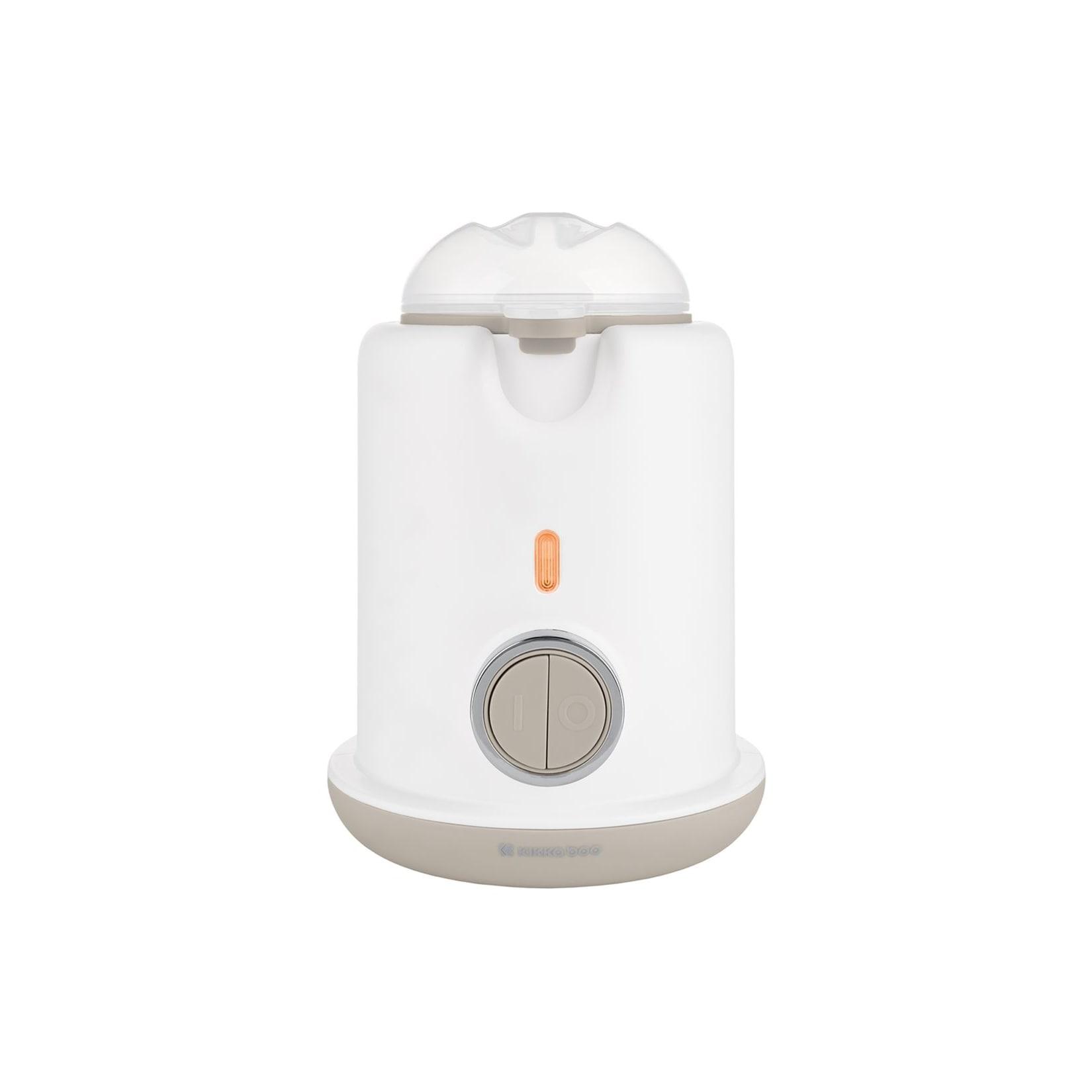 Kikkaboo Sterilisator Warmy 3 in 1 Flaschenwärmer Entsafter Messbecher Deckel beige
