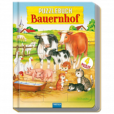 Trötsch Verlag Puzzlebuch Bauernhof 304503