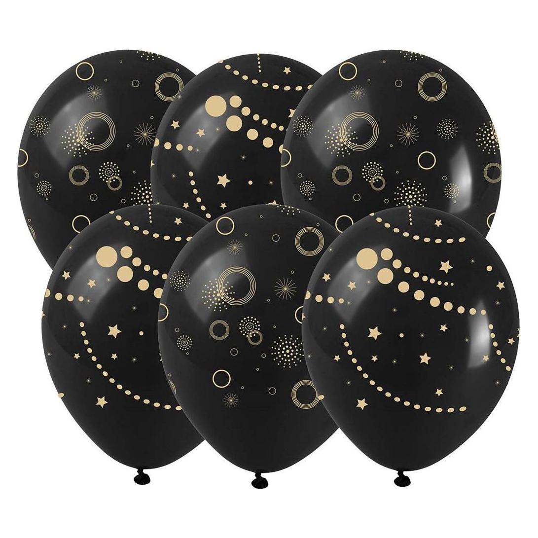 Arpex Gelegenheitsballons mit Golddruck, 6 Stück (6x) (47989636)