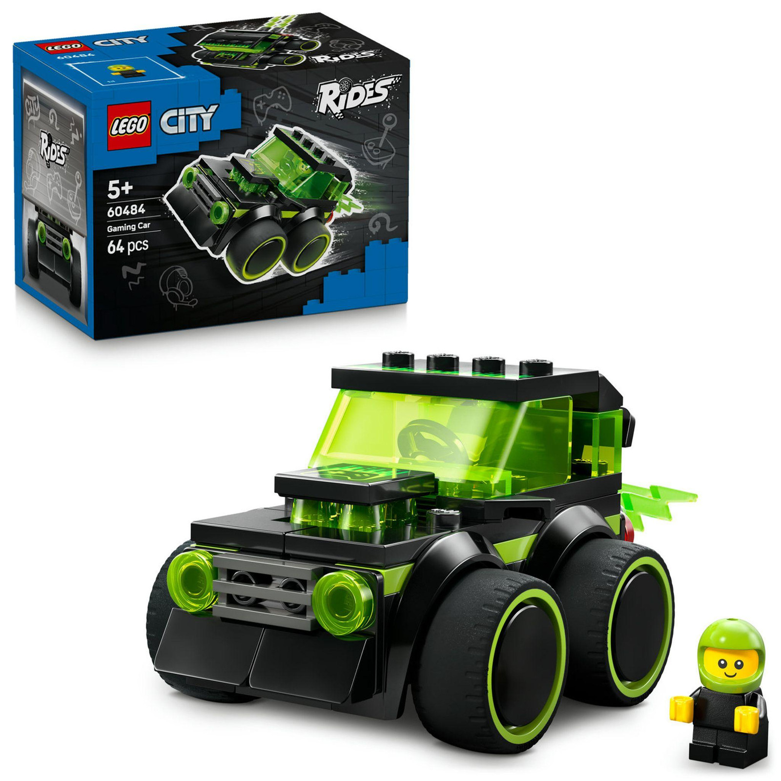 LEGO City Raceauto uit Videospellen 60484