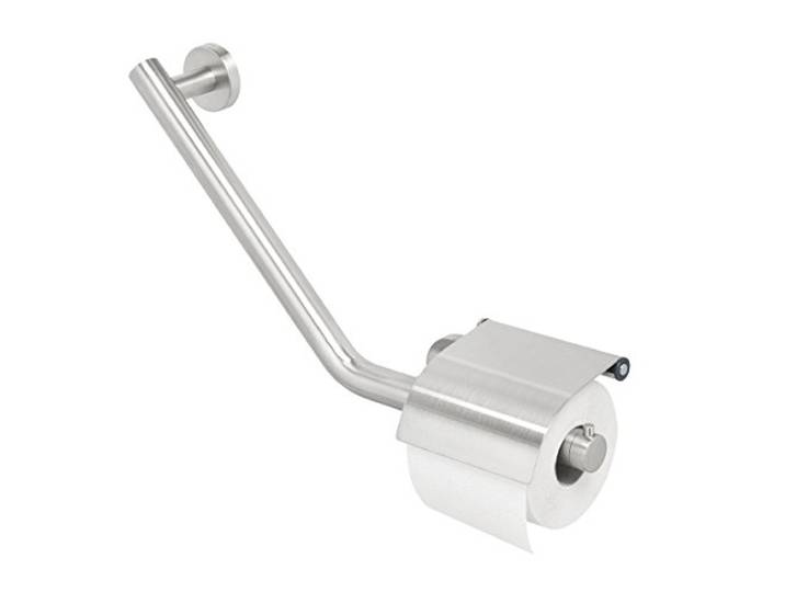 Tiger Boston Comfort & Safety Wandbeugel met Toiletrolhouder Links, RVS geborsteld