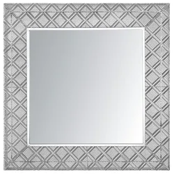 WANDSPIEGEL silber quadratisch 80/80 cm Evettes