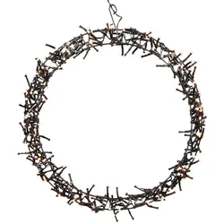 WEIHNACHTSKRANZ Ø38 cm mit 300 LED