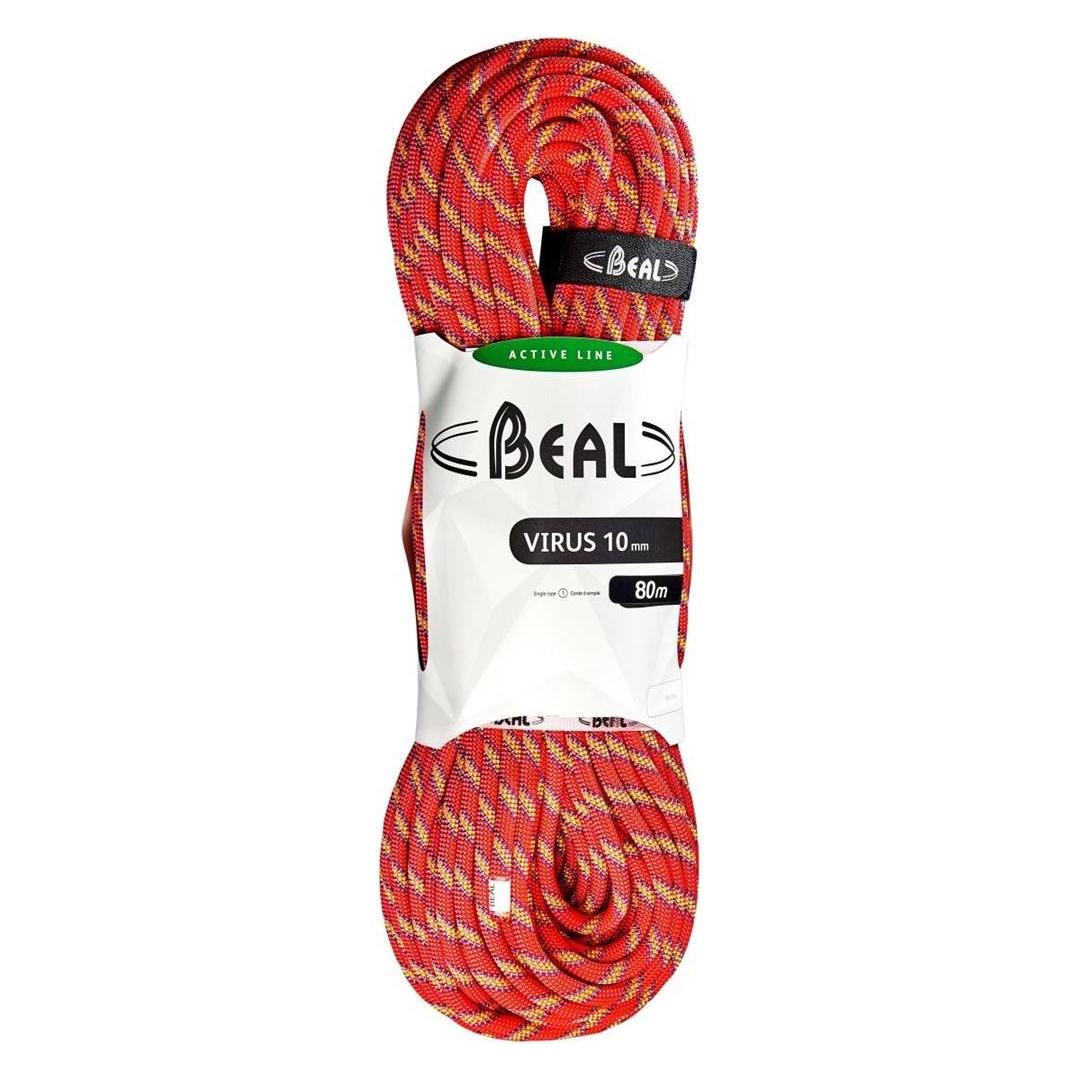 Beal Kletterseil 10mm Virus 80m Pink (80 m) (BC100V.80.P)