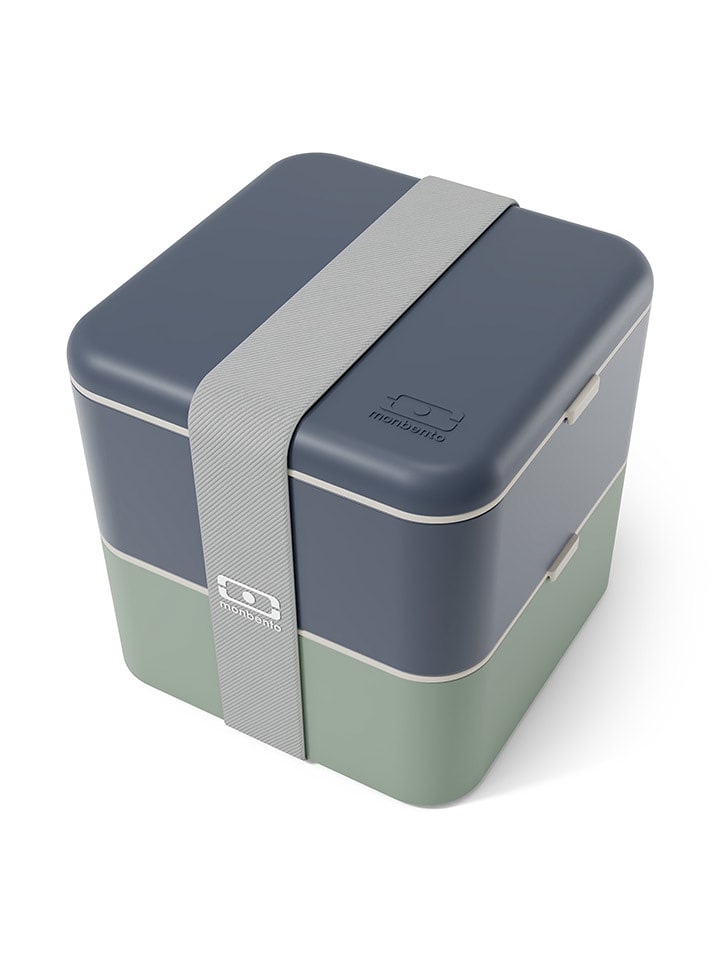 Monbento Lunchbox in Blau/ Grün - 1,7 l - onesize