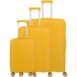Travelite PACIFIC 3-tlg. Trolleyset L/M/S - Yellow Koffer24