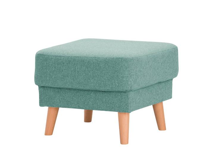 Repose-pied Bette II 54 x 46 x 54cm Gris/Bleu clair