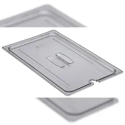 CAMBRO 10CWCHN-135 - Deckel mit Aussparung und Griff GN 1/1 - 32,5 x 53 cm - Klar - Verkauf 1 St.