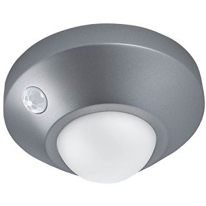 OSRAM Nachtlicht Nightlux Ceiling Silver LED, mit Batterie, mit Dämmerungssensor & Bewegungsmelder, neutralweiß