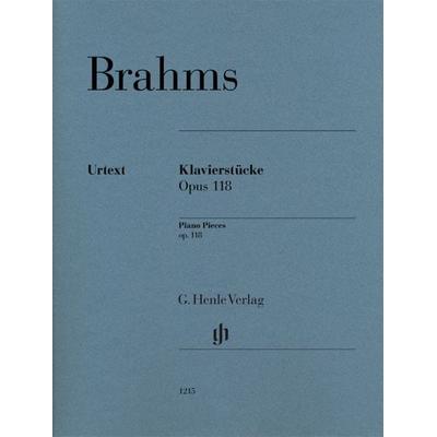Johannes Brahms - Klavierstücke op. 118 -