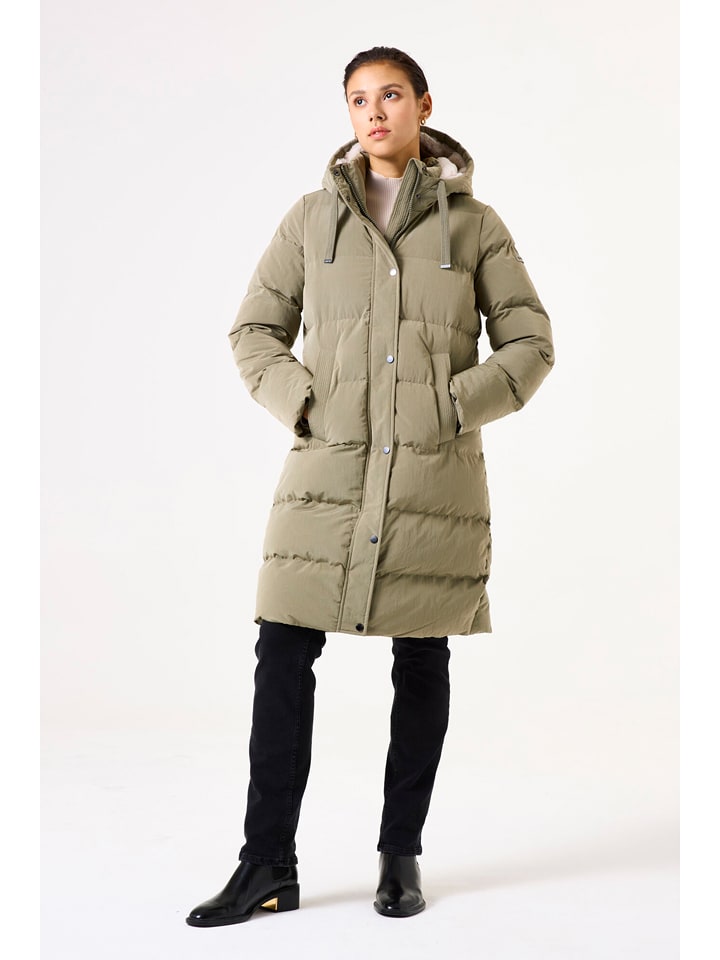Garcia WIntermantel in Khaki - L