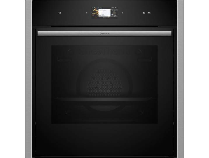 Neff Einbau- Backofen/Herd mit Sonderzubehör, B64VS71N0 + Z1608CX0, Einbau-Backofen mit Dampfunterstützung, Clip-Vollauszug, BMK6470VS, ID BMK6470VS