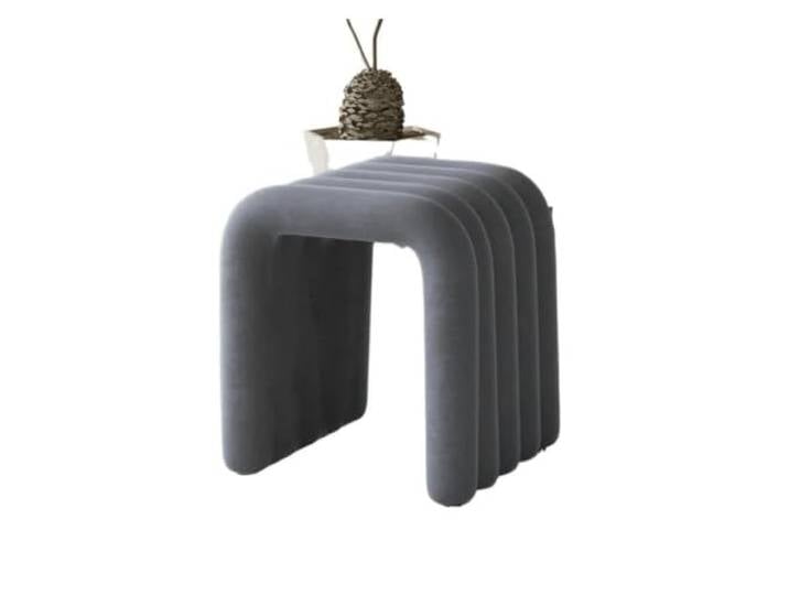 Zymjzbetic Schminkhocker Kreativer Make-up-Stuhl, Schlafzimmer, Ankleidehocker, Esszimmer, Heimdekoration, Schuhwechsel, praktisch(Grey)