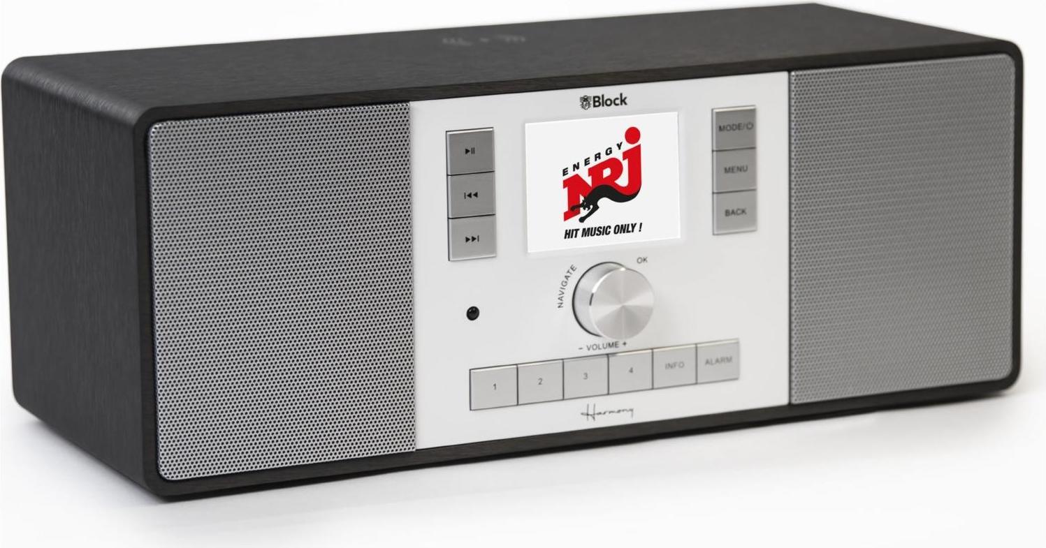 BLOCK Harmony, Persönlich, Digital, DAB+, FM, UKW, 87,5 - 108 MHz, 174,928 - 239,2 MHz, 6 W