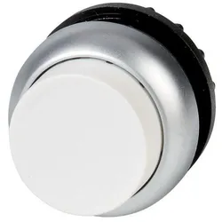 Eaton 216638 Drucktaste, RMQ-Titan, hoch, tastend, weiß, unbeschriftet, Frontring Titan M22-DH-W  - 5 Stück