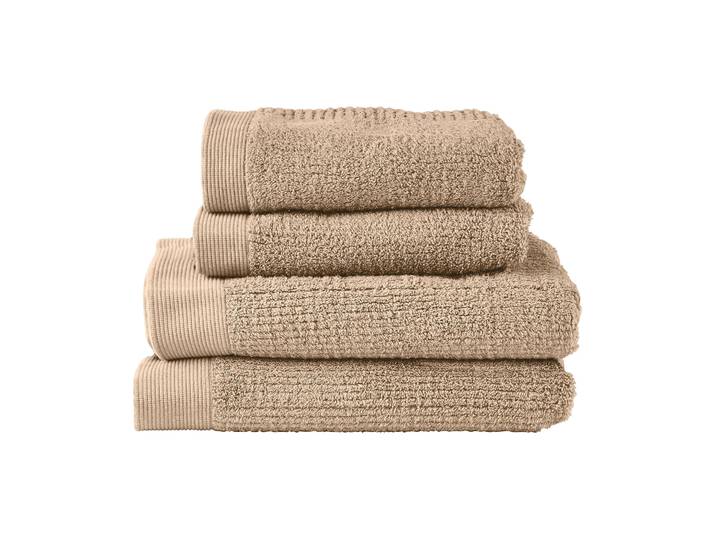Zone Denmark Classic handdoekset 4 delen camel