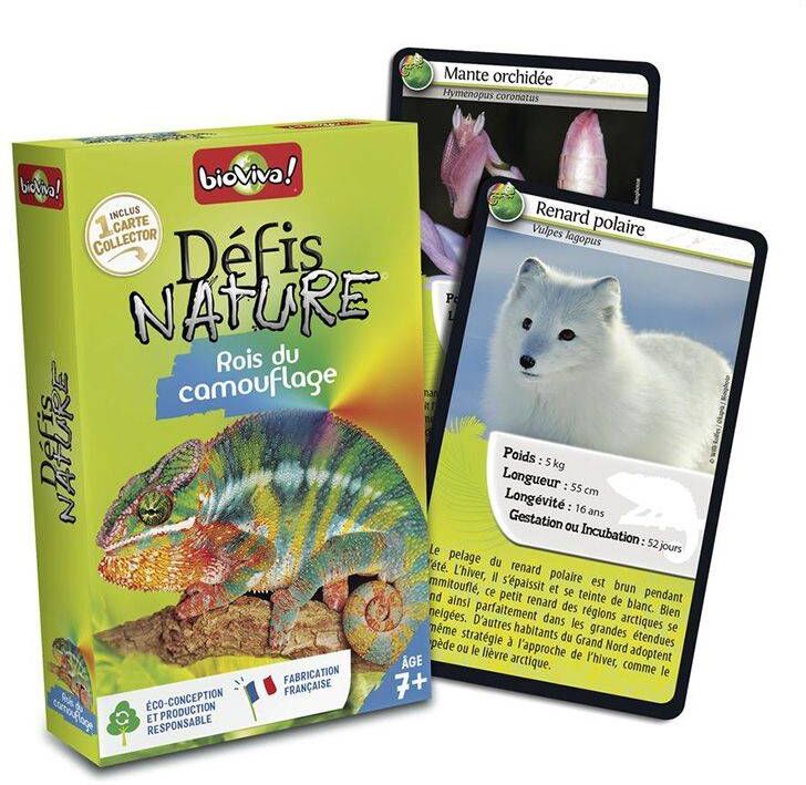 Bioviva Editions Défis Nature Rois du camouflage