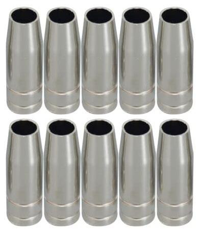 Selius 15AK MB15 MIG MAG CO2 Lastoorts Conisch mondstuk, 10 stuks, 12 mm/18 mm
