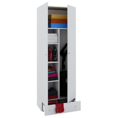 Holz Besenschrank Staubsauger Putzschrank Vandol S