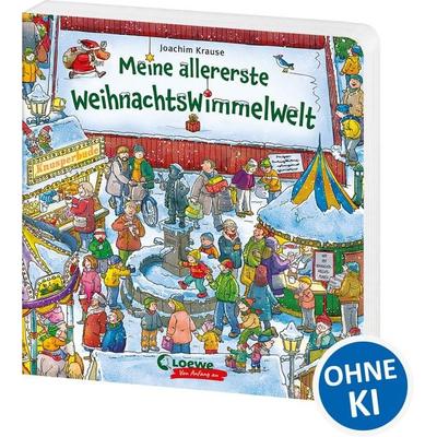 Meine allererste WeihnachtsWimmelWelt, Gebundene Ausgabe von , Loewe, 978-3-7432-1968-7