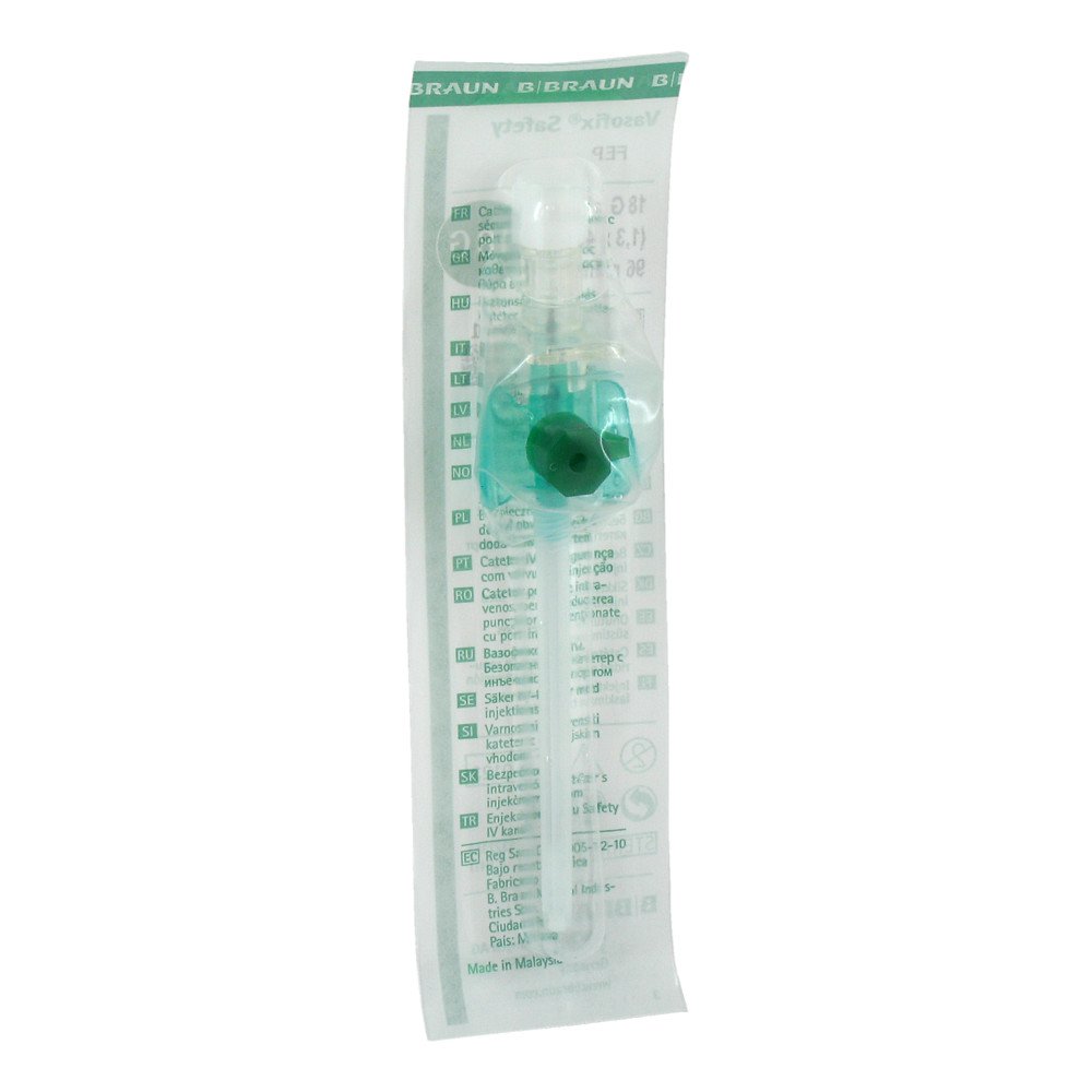 B. Braun Melsungen AG Vasofix Safety Kanüle 18g 1,3x45mm 00198605