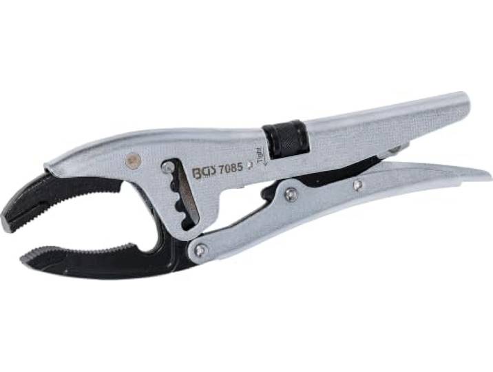 BGS 7085 Pince-étau réglage rapide quadruple Mâchoire inférieure profondément cintrée type français 250 mm