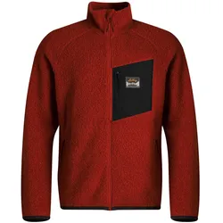 Lundhags Herren Flok Wool Pile Fleecejacke - XL - Brick