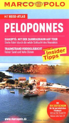 Klaus Bötig - MARCO POLO Reiseführer Peloponnes: Reisen mit Insider-Tipps. Mit Reiseatlas - Preis vom 12.10.2026 11:37:12 h