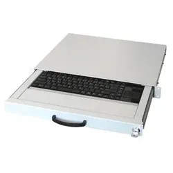 aixcase AIX-19K1UKUSTP-W Tastatur Industriell USB US International Weiß
