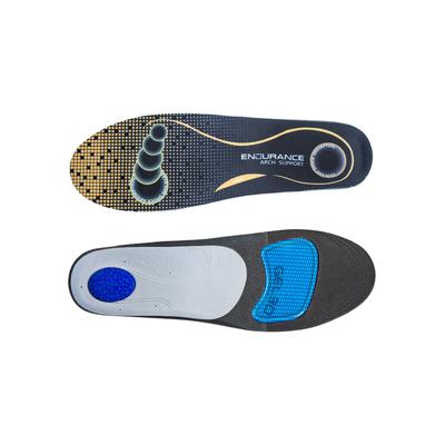 Einlegesohlen ENDURANCE "Arch Support High", Damen, Gr. 35-39, bunt (schwarz), Einlegesohlen Einlegesohlen, mit hohem Support