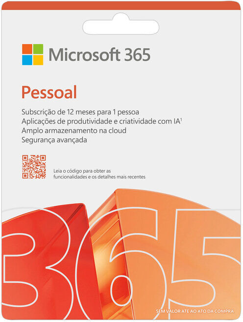 Microsoft OFFICE 365 PESSOAL 2025