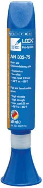 WEICONLOCK® AN 302-75 Rohr- und Gewindedichtung, hochfest, BAM geprüft, 50 ml, grün (30275150)