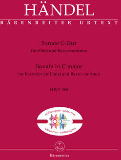 Bärenreiter Händel Flötensonate op.1 Nr.7