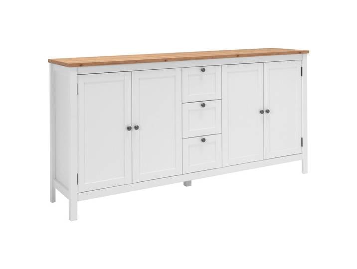 Finori Bergen 51 Sideboard Holzwerkstoff Weiß/Artisan Oak
