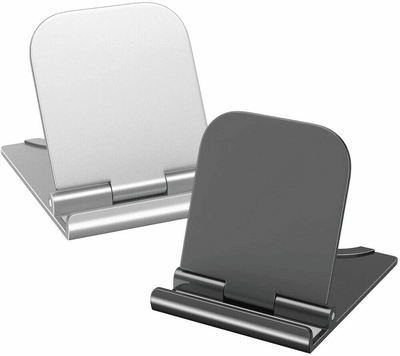 Drop Dash Deals Pack Adjustable Foldable Cell Phone Stand For Desk Pack Adjustable Foldable Cell Phone Stand For Desk