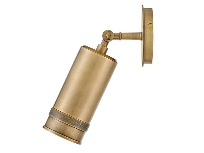 Applique murale Pratt, laiton vieilli, 14 cm, IP44, GU10-LED - HINKLEY - Ancien - Aluminium - À ampoule unique