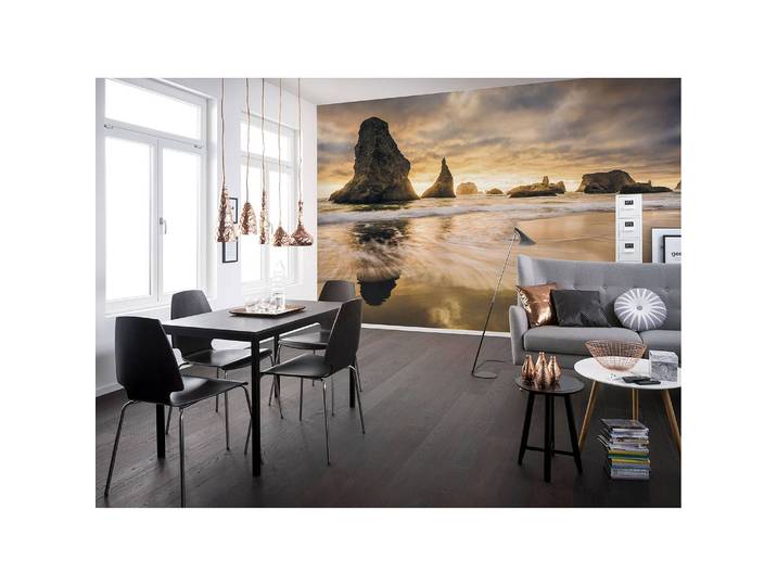 Papier peint intissé Golden Stacks 400 x 250cm