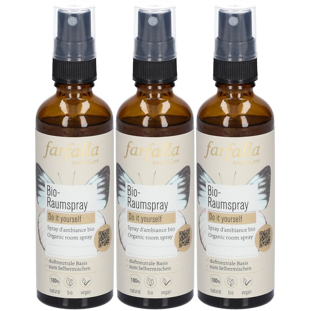 Farfalla Do it yourself Bio-Raumspray 70 ml x3 3x70 Liquidum