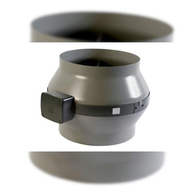 Vortice Radialer Rohrventilator CA MD 100 Grau / Silber / Titan 85