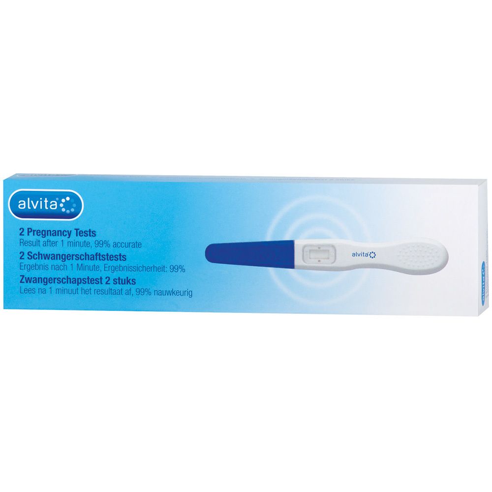 Alvita Schwangerschaftstest 2 St Test