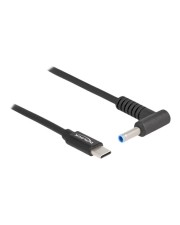 Delock Notebook Ladekabel USB Type-C Stecker zu HP 4.5 x 3.0 mm Digital/Daten (87971)