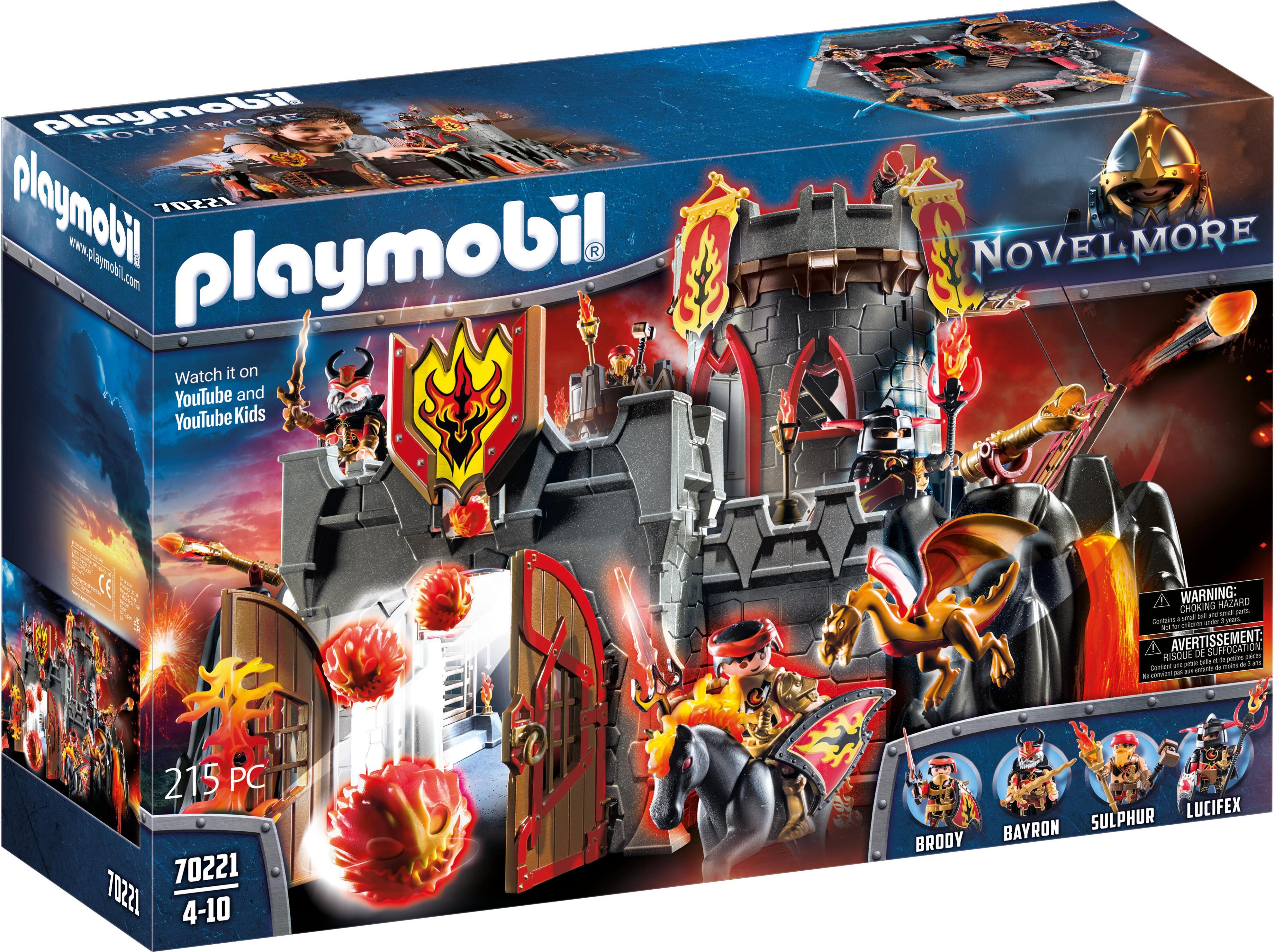 PLAYMOBIL Novelmore 70221 Festung der Burnham Raiders