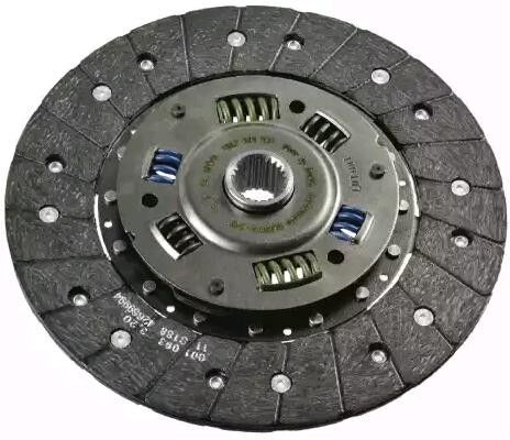 SACHS 1862 348 031 Kupplungsscheibe