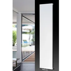 XIMAX Paneelheizkörper, Raumheizkörper P1/G mit Mittenanschluss, Glas mit Spiegel - 1800x445x63 mm, 616 Watt