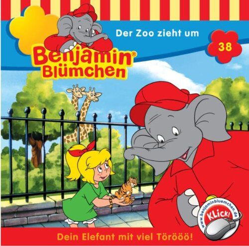 Benjamin Blümchen - Benjamin Blümchen - Folge 38: Der Zoo Zieht um - Preis vom 08.10.2026 07:26:42 h