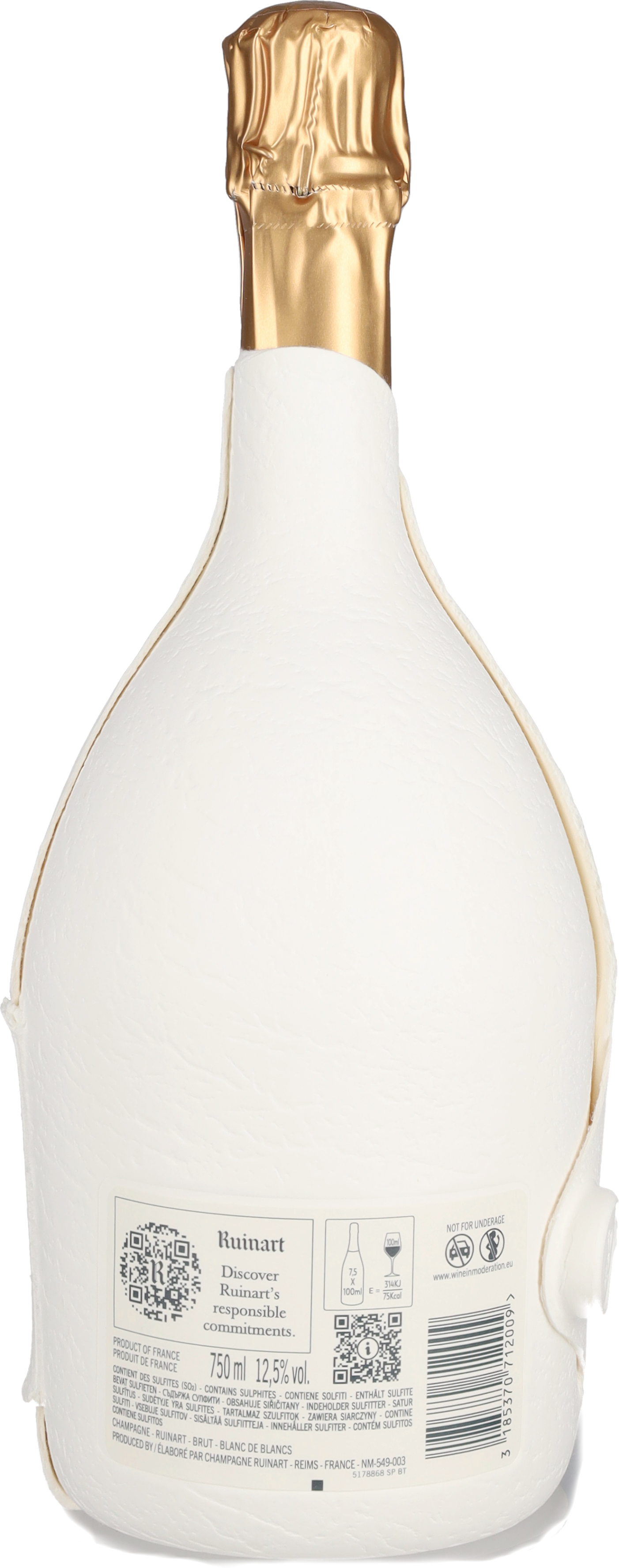Champagne Brut Blanc de Blancs 'Second Skin' Ruinart